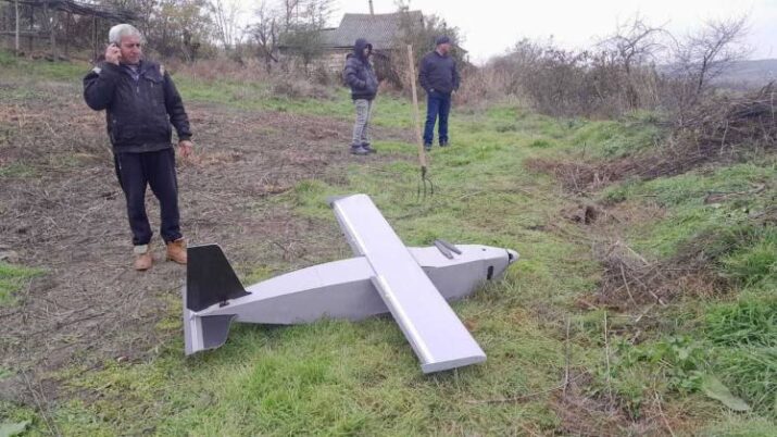 Drone umpan Rusia Parodya