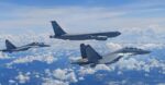 KC-135 USAF mengisi bahan bakar di udara ke Su-30MKM Malaysia