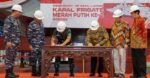 Keel Laying Fregat Merah Putih ke-2_