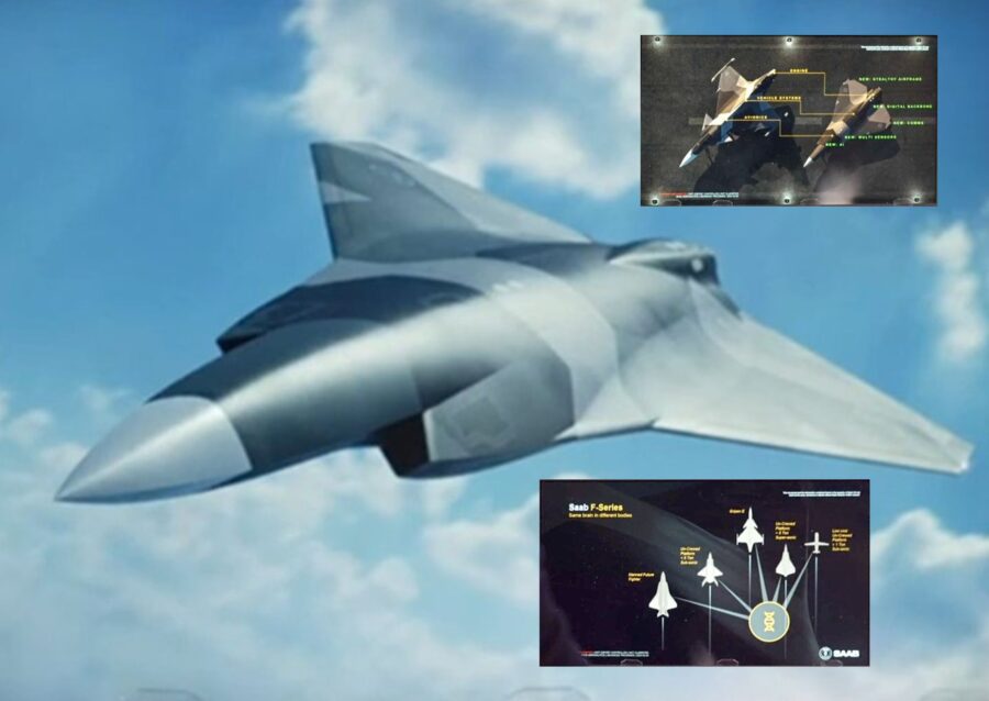 Loyal wingman untuk Saab Gripen EF