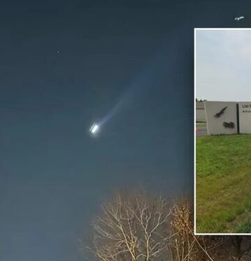Penampakan drone misterius di Wright Patterson AFB