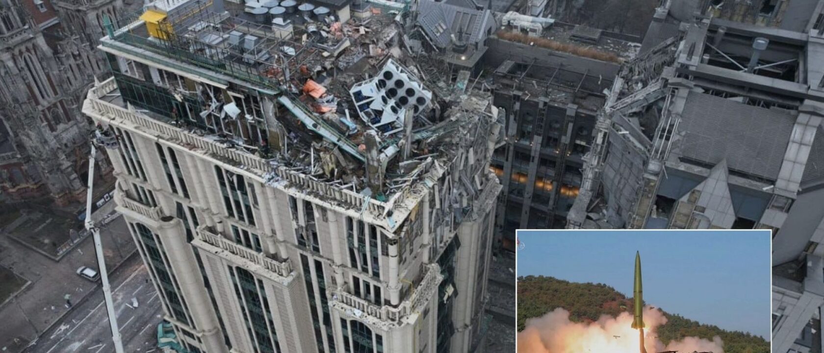 Rusia serang ibu kota Kyiv