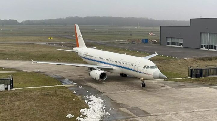 A320 ATRA menguji radar AESA-MK1 untuk jet tempur Typhoon