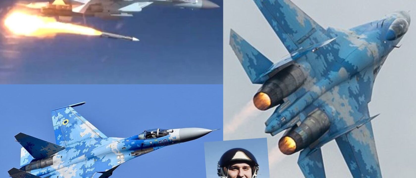 Pilot Ukraina Kapten Bolotov gugur ditembak rudal dari Su-30SM2 Rusia (1)