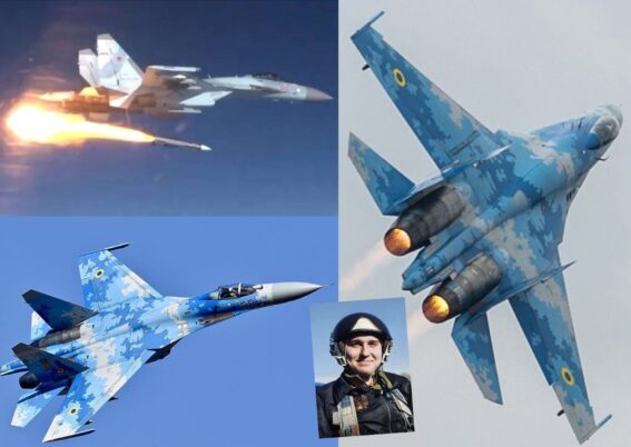 Pilot Ukraina Kapten Bolotov gugur ditembak rudal dari Su-30SM2 Rusia (1)