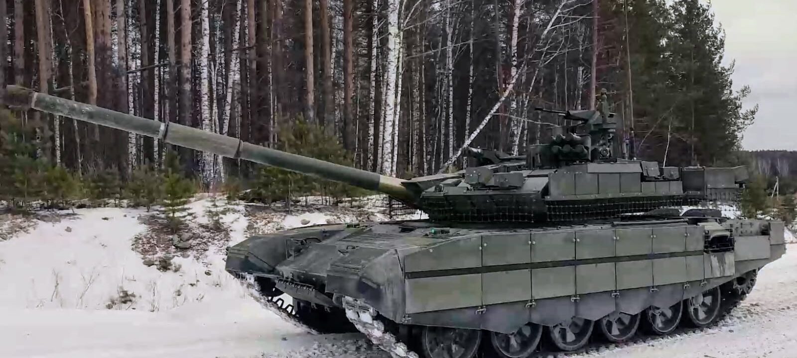 T-90M dengan perlindungan Arena-M