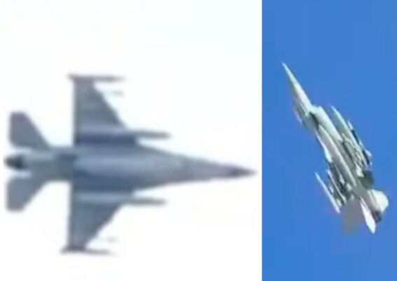 F-16 Ukraina membawa terbang persenjataan