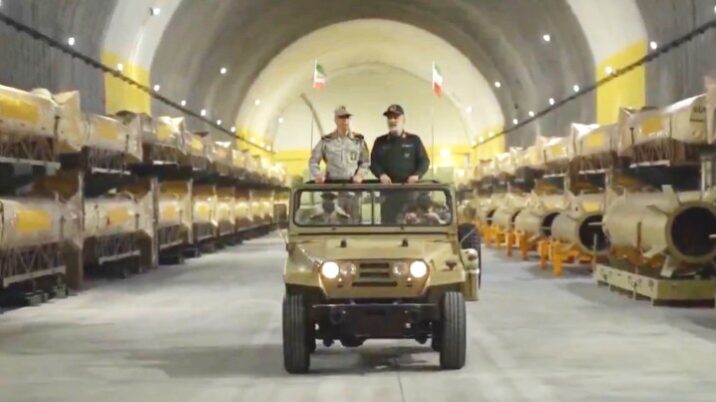 Fasilitas rudal bawah tanah Iran