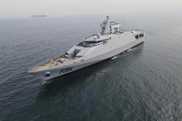 Kapal OPV Nigeria buatan Turkiye