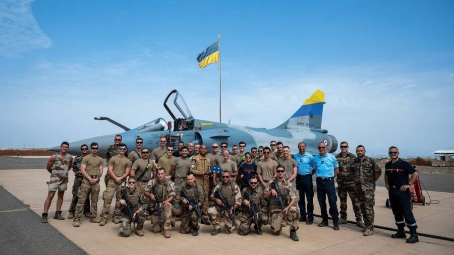 Mirage-2000-5F Ukraina sumbangan dari Prancis