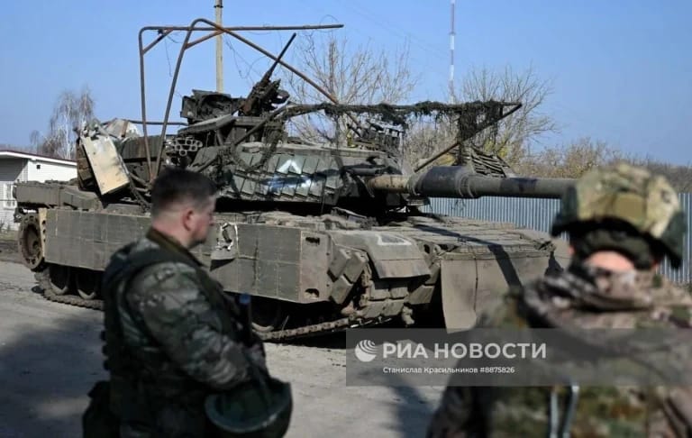 Rusia menyita beragam persenjataan yang ditinggalkan pasukan Ukraina di Kursk