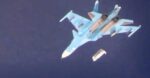 Su-34 melepaskan bom FAB-1500 UMPK