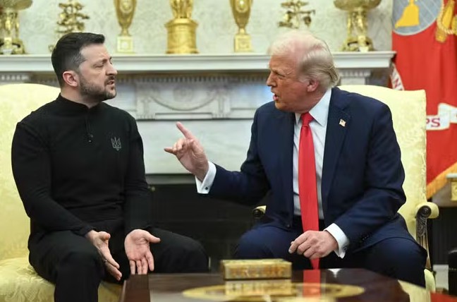 Trump dan Zelensky terlibat adu mulut di Gedung Putih