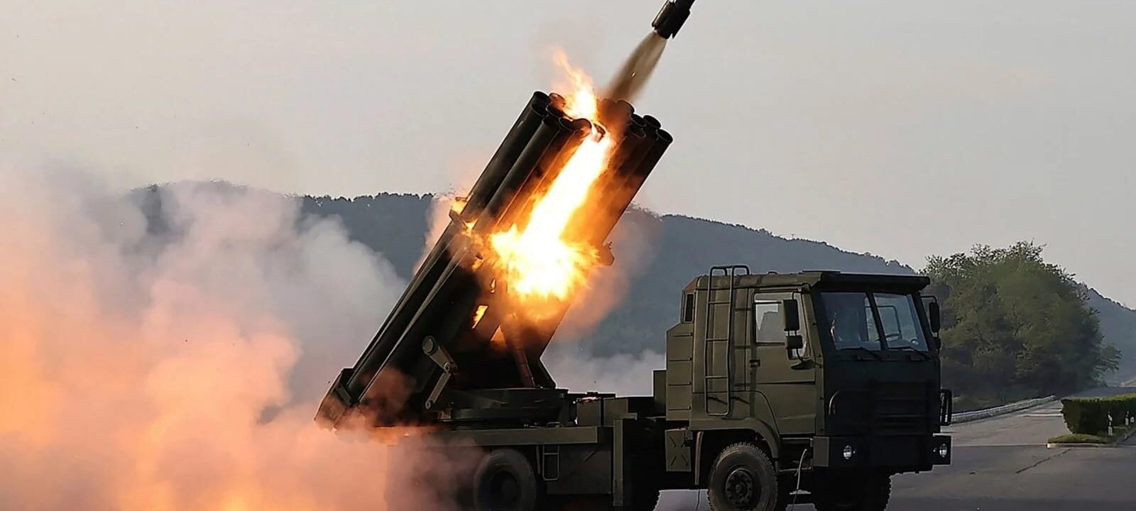 M1991 MLRS buatan Korea Utara