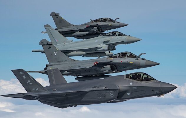 F-35 - Rafale - Typhoon