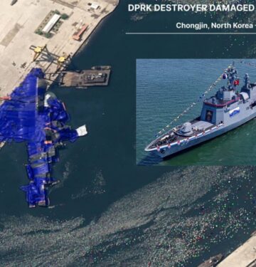 Kapal perusak Choe Hyon Korea Utara terguling saat peluncuran_ Airspace Review
