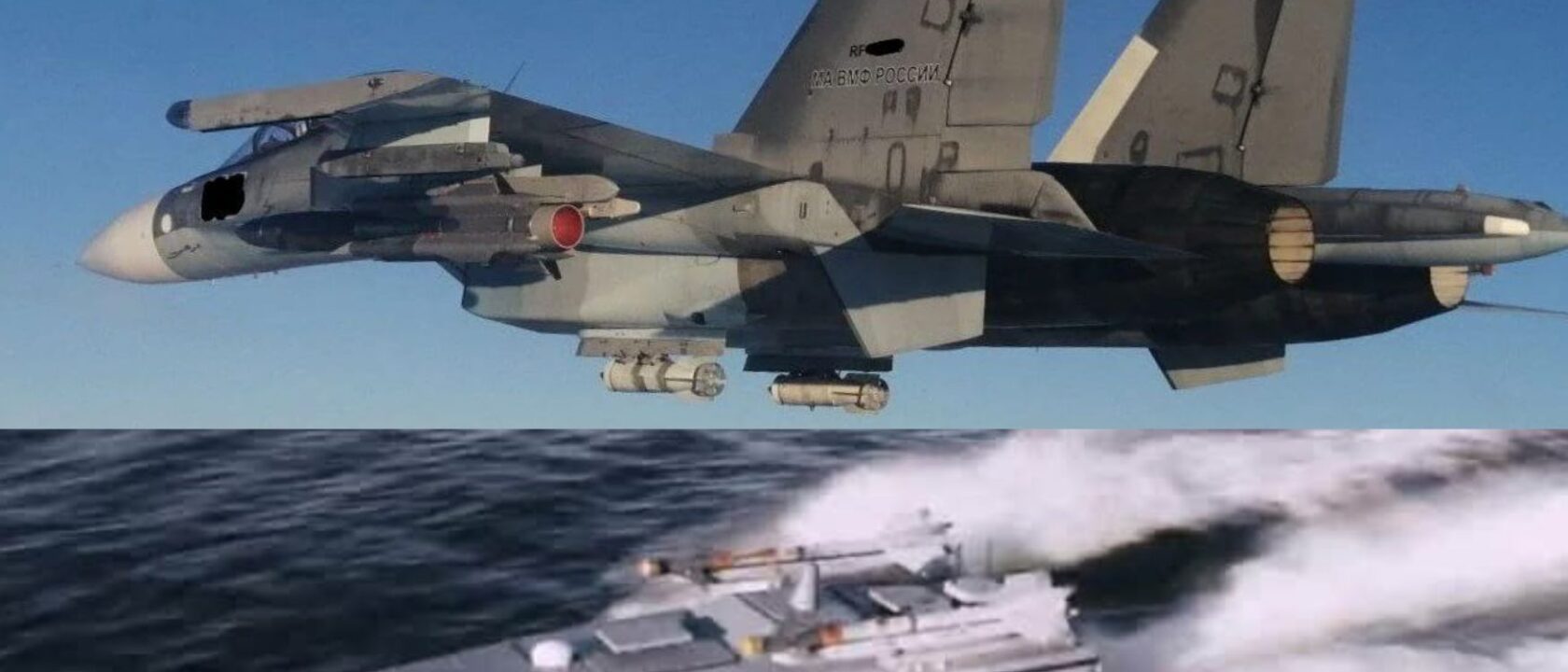 Magura-7 USV tembak jatuh Su-30 Rusia