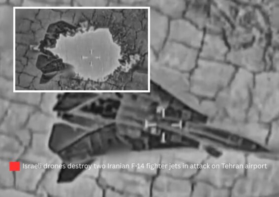 Drone Israel hancurkan dua F-14 Tomcat di Bandara Teheran