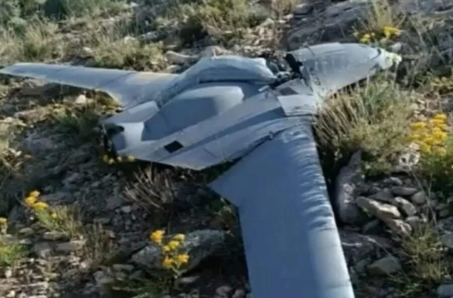 Drone misterius ditemukan jatuh di Iran_1