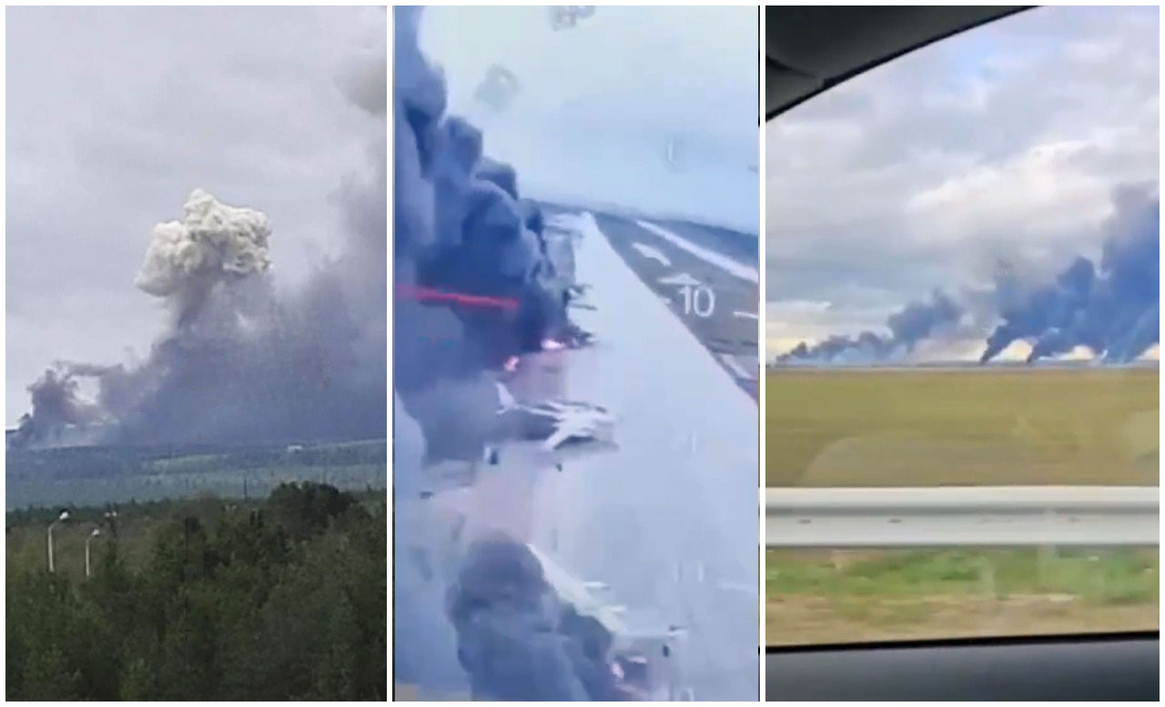 Ukraina serangan 40 pembom Rusia menggunakan drone FPV