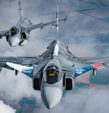 Jet tempur Gripen Ceko