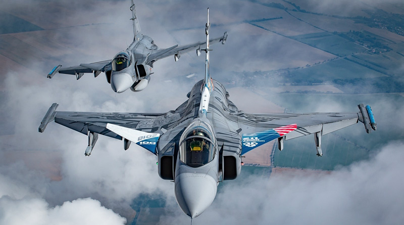 Jet tempur Gripen Ceko