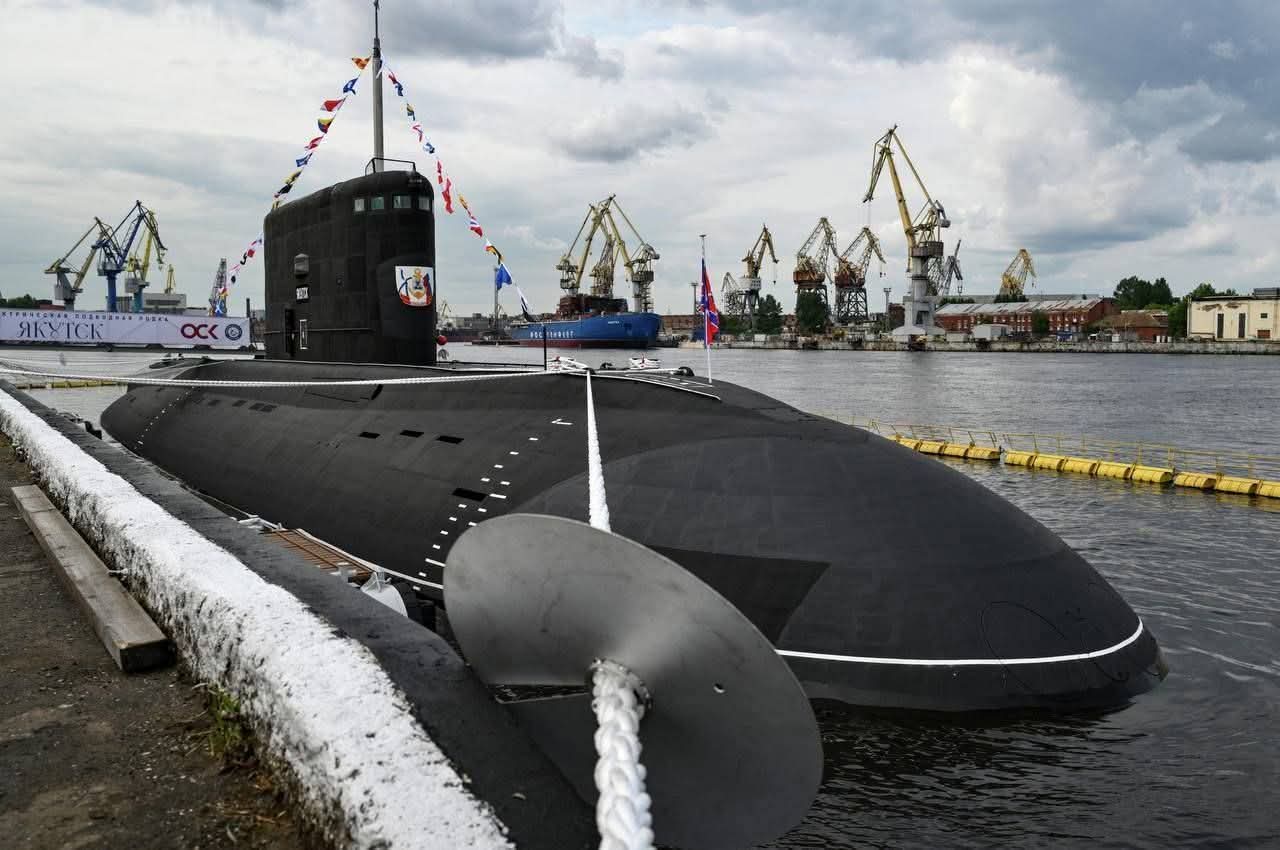 Kapal selam Yakutsk Rusia