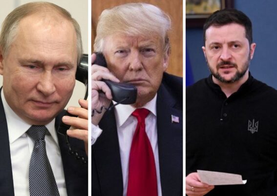 Putin telp Trump akan lakukan serangan balasan ke Ukraina