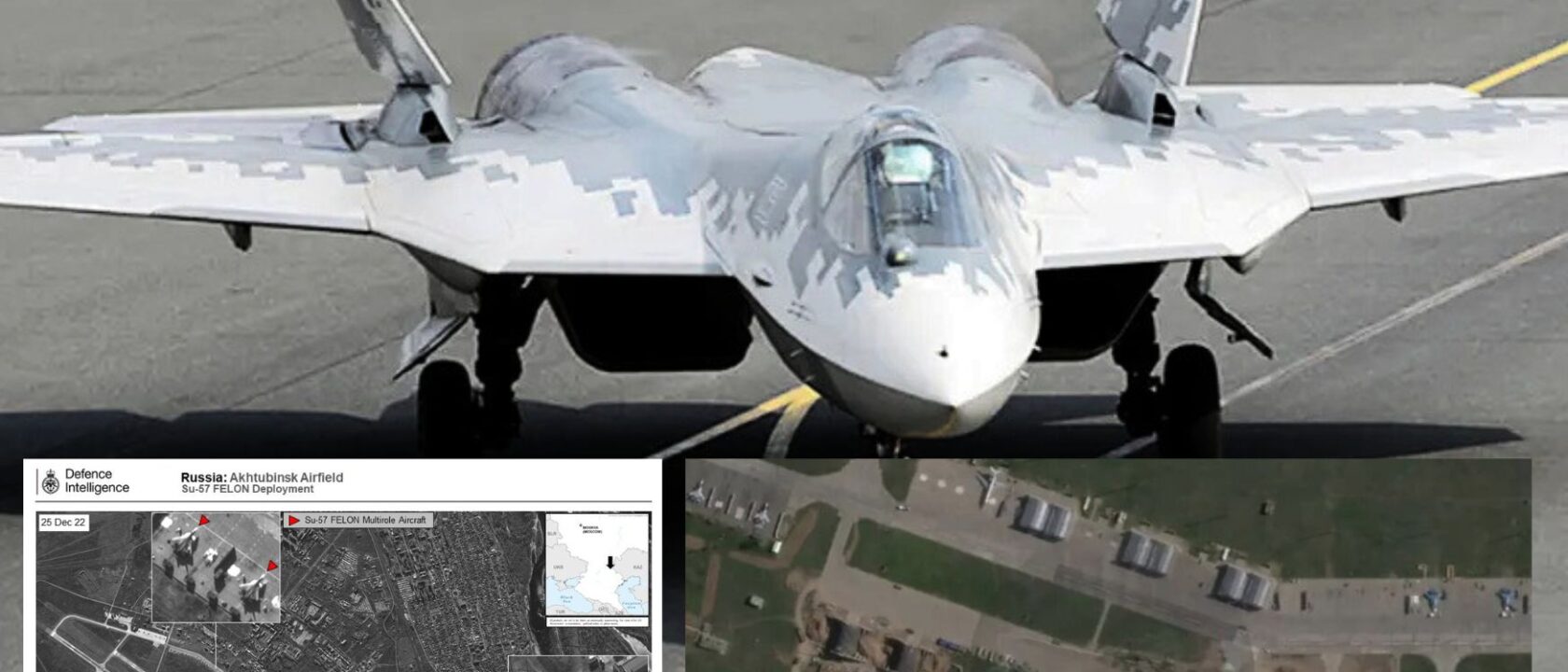 Rusia bangun hanggar Su-57 di Akhtubinsk untuk melindunginya dari serangan drone