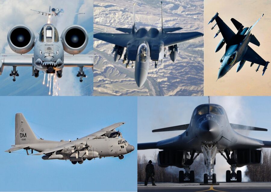 USAF akan pensiunkan 340 pesawat di tahun 2026