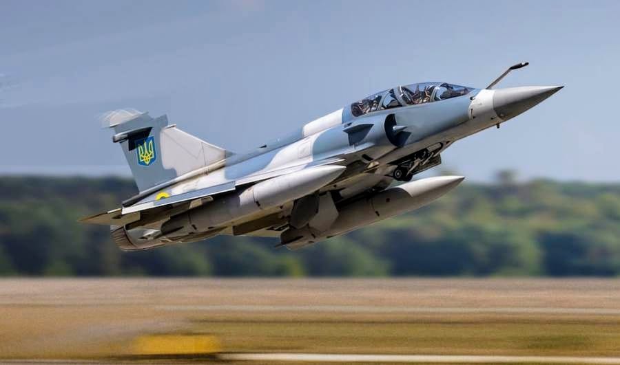 Mirage-2000-5F Ukraina sumbangan dari Prancis