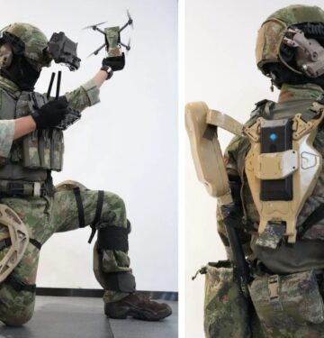 Pakaian robotik tentara China