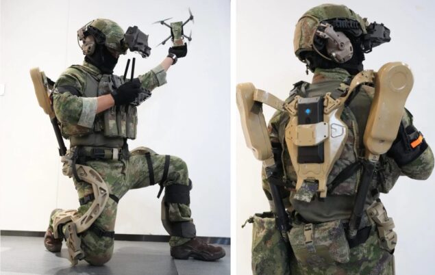 Pakaian robotik tentara China