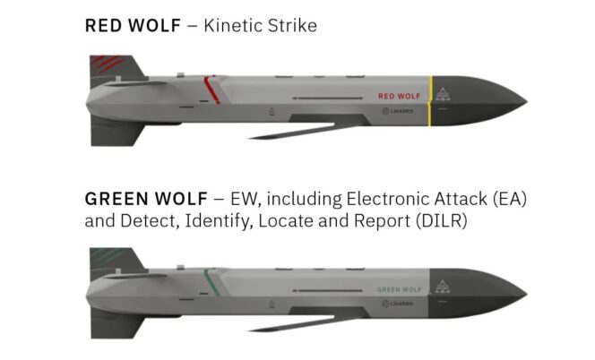 Paket rudal baru Red Wolf dan Green Wolf dari L3Harris