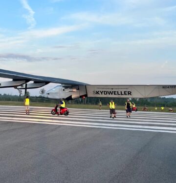 Pesawat tanpa awak Skydweller Angkatan Laut AS