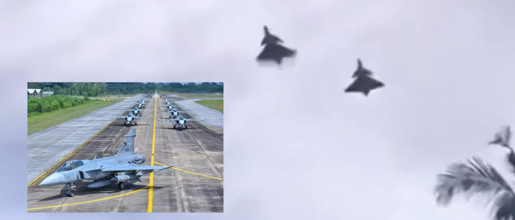 Thailand kerahkan Gripen untuk menyerang Kamboja