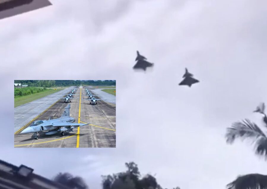 Thailand kerahkan Gripen untuk menyerang Kamboja