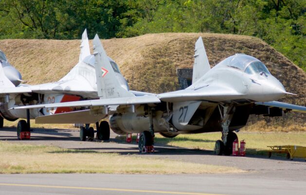 Armada MiG-29 Hungaria yang sudah tidak digunakan lagi