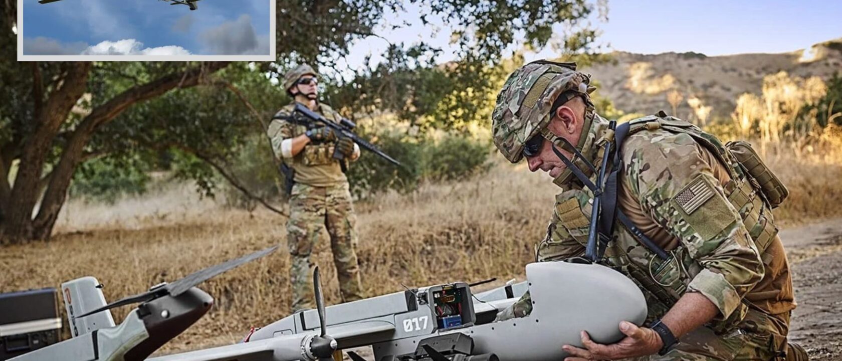 Drone P550 dari AeroVironment bersaing dengan Drone Stalker dari Edge Autonomy