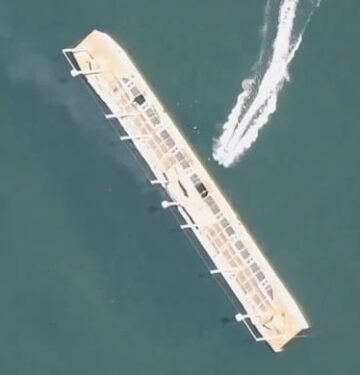 Drone kamikaze maritim Rusia tenggelamkan kapal pengintai Ukraina