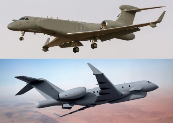 G550 dan Global 6500