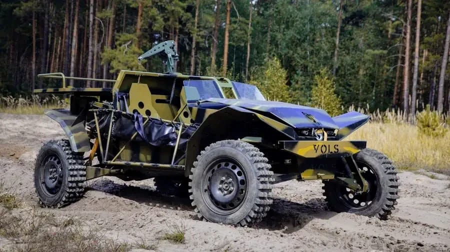 Kendaraan buggy VOLS buatan Ukraina