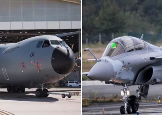 A400M dan Rafale pertama TNI AU