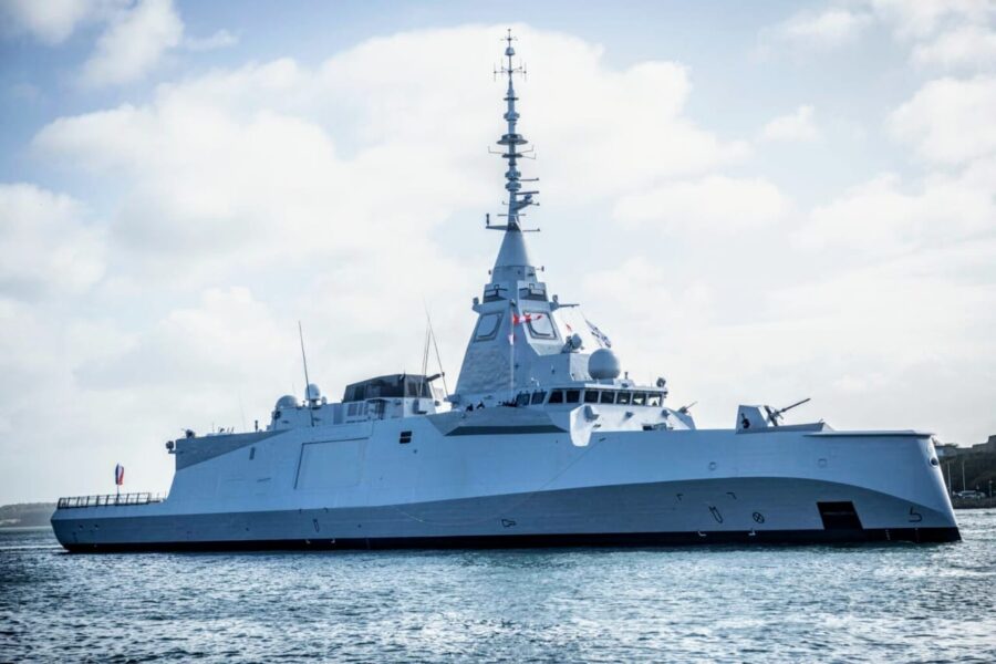 Angkatan Laut Perancis menerima fregat Amiral Ronarc'h FDI pertamanya