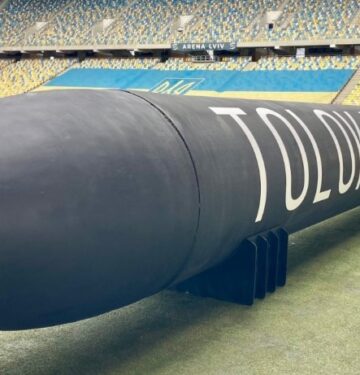 Drone bawah air TLK-1000 buatan Toloka Ukraina