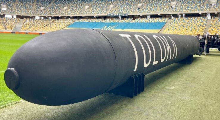 Drone bawah air TLK-1000 buatan Toloka Ukraina