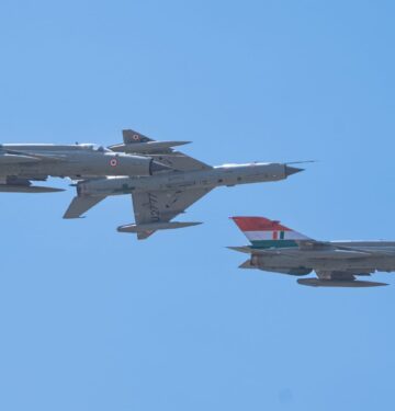 Farewell Flight MiG-1 India_2