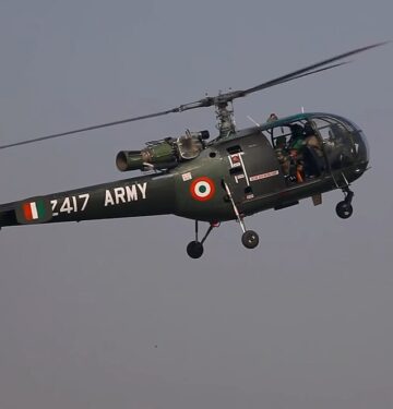 Helikopter Chetak Angkatan Darat India