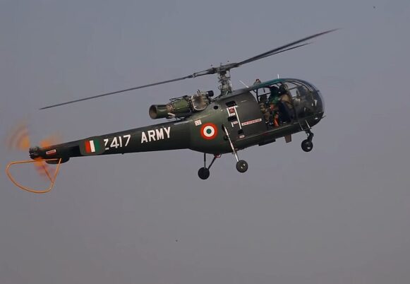 Helikopter Chetak Angkatan Darat India