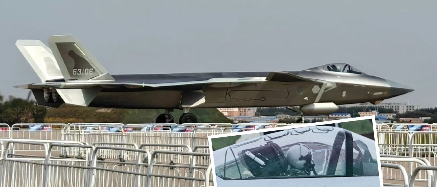 J-20 63106 dengan nomor konstruksi 10300
